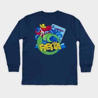 La Sirena Fiesta Kids Long Sleeve T-Shirt